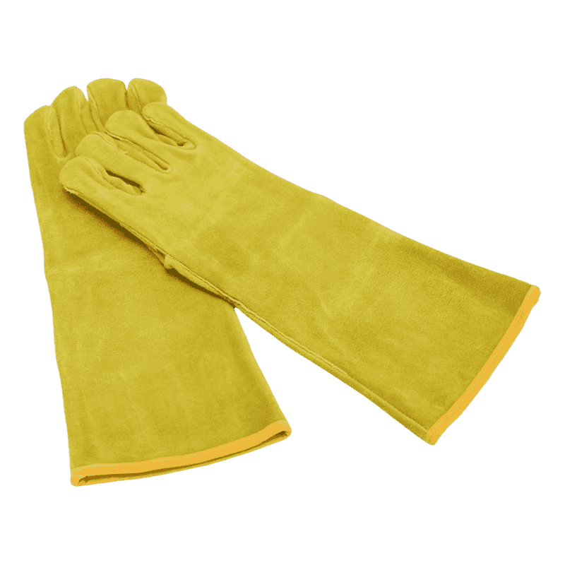 Sarung tangan pengelasan kulit terpisah sapi Sarung tangan pengelasan kulit terpisah sapi